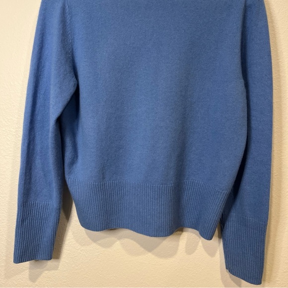 Anne Klein Sport Blue Cowl Neck Sweater - Picture 6 of 11